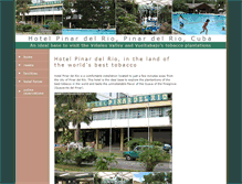 Tablet Screenshot of hotelpinardelrio.com